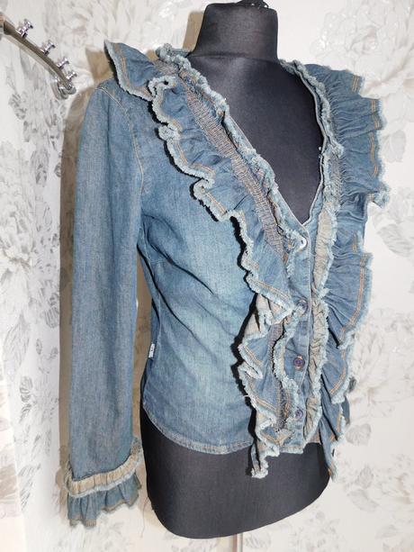 Moschino riflova bluzka, moschino,38