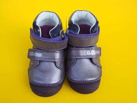 Detské kožené topánky ddstep 082, d.d.step,24 / 25