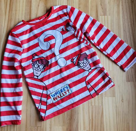 Karnevalové tričko wally na 6-7 rokov, 