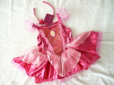 Baletný dres / kostým šípková ruženka (3 - 4 roky),