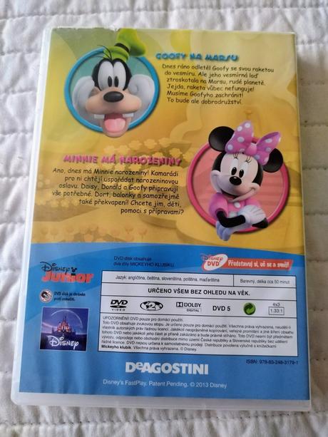 Dvd mickeyho klubík, 