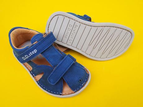 Detské kožené barefoot sandálky ddstep, d.d.step,20 - 31