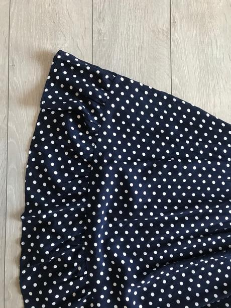 Modré guličkové šaty, gate,s