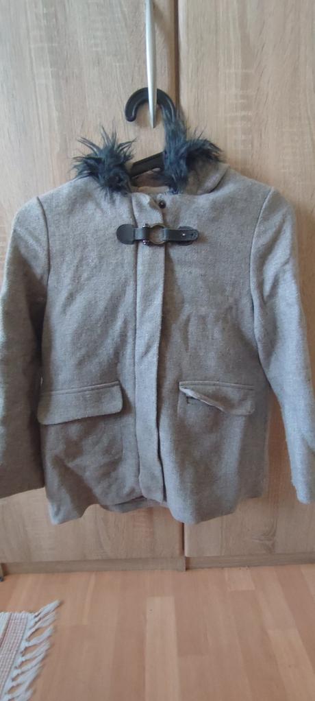 Vlneny kabat, zara,140