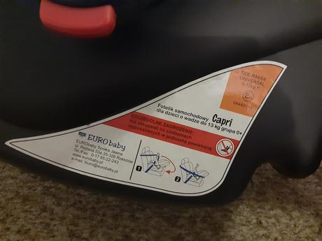 Detská autosedačka,