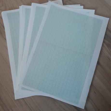 Guma na gumovanie, milimetrový papier a iné,