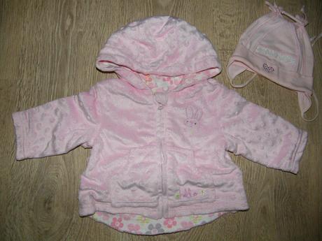 Prechodná zamatová bundička, f&f,68