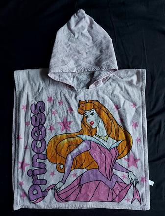Pončo na kúpanie princezne, disney,80
