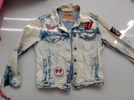 Riflova bunda rolling stones, tommy hilfiger,m