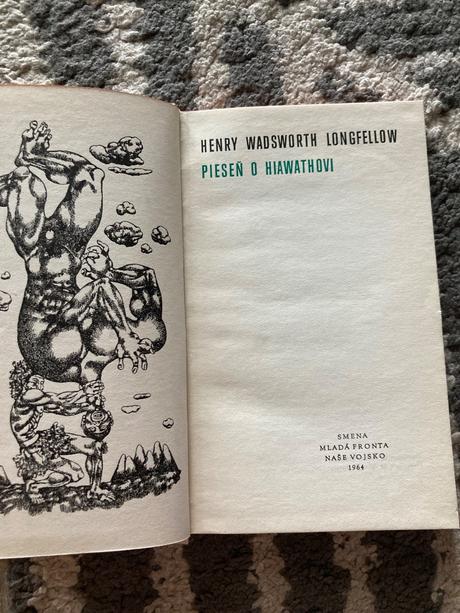 Pieseň o hiawathovi longfellow henry wadsworth, 