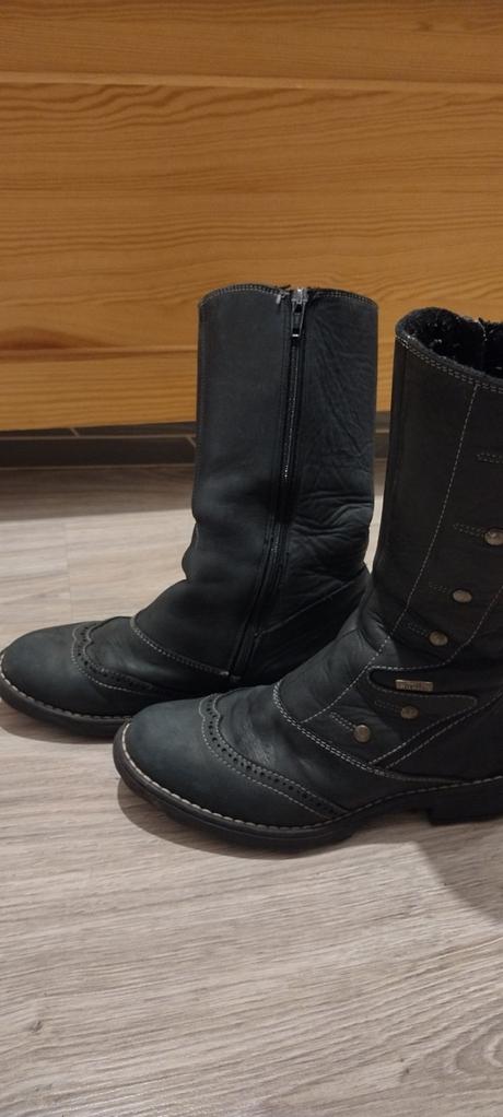 Kožené čižmy s membránou, richter,34