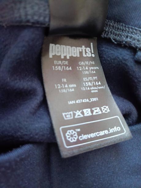 Termoprádlo, pepperts,158