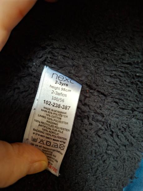 Teplá zimná bunda, next,92