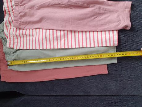 4 balenie krátke leginy, h&m,122
