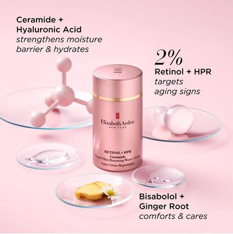 Elizabeth arden retinol + hpr ceramide  cream 15ml, 
