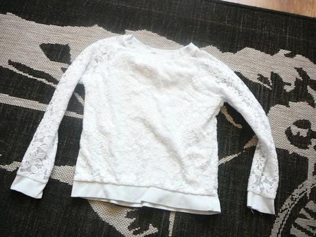 Dievcenska mikina stylova, h&m,134