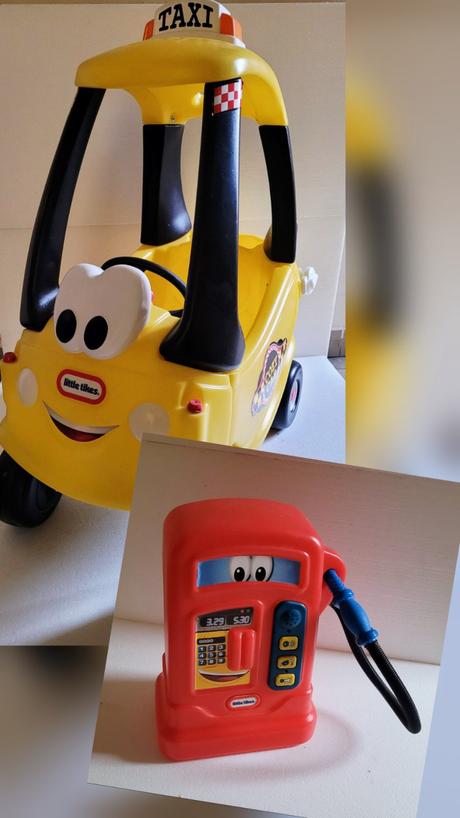 Little tikes autíčko +interaktívna pumpa, 