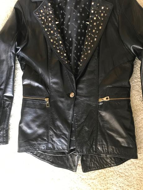 Koženná bunda-sako vel.m, m