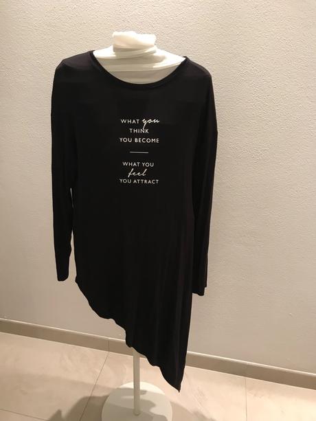 Predĺžené tricko, bershka,m