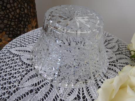 Miska -kryštálová-top top stav,, 
