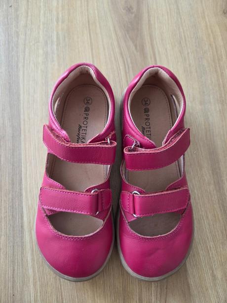 Kožené barefoot balerinky protetika 34, protetika,34