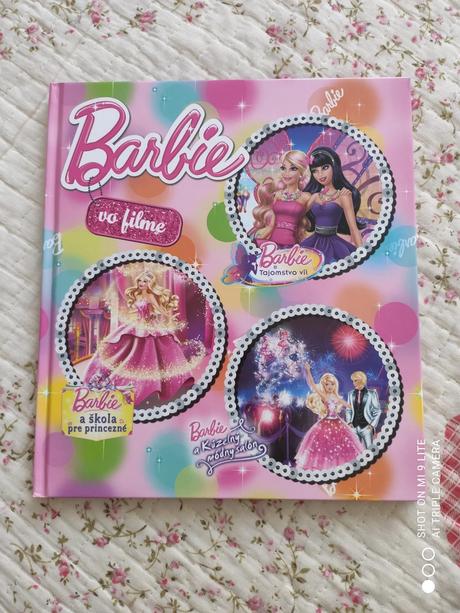 Knihy barbie 2ks,