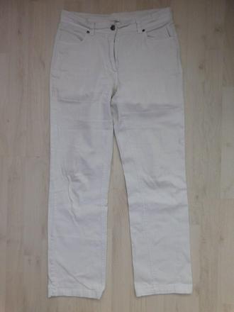 Biele nohavice l , l