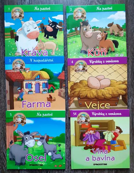 Rôzne detské knižky (formát a4), 