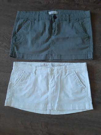 2 ks sukničky-1 gratis., hollister,38