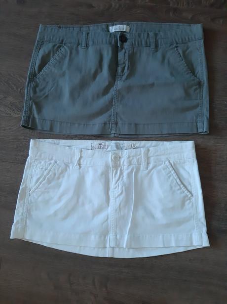 2 ks sukničky-1 gratis., hollister,38