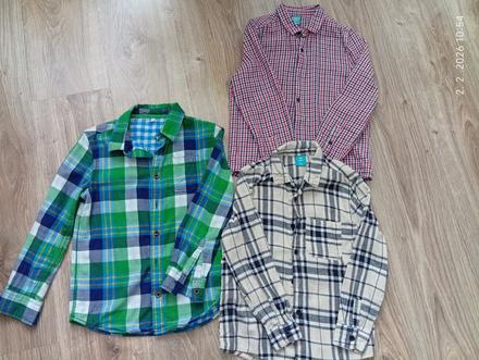 Flanelove košele, kik,128