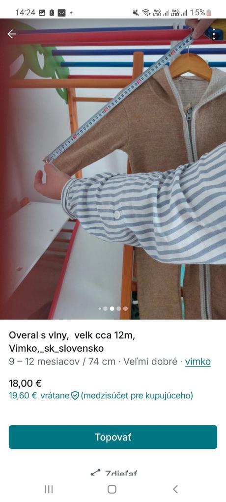 Overal s vlny vilko, 80