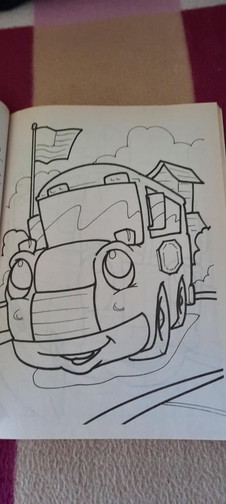 Omalovanka cars-42 stran,