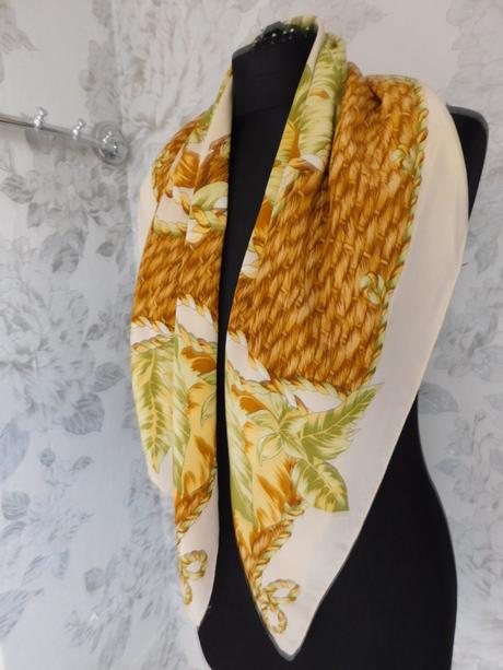 Jammers & leufgen kvalitná luxusna hodvabna šatka, xl