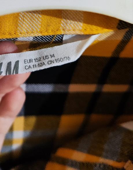 Crop košeľa h&m, h&m,152