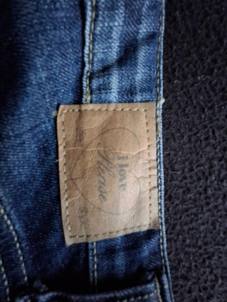 Dámske tmavomodré rifle., 36