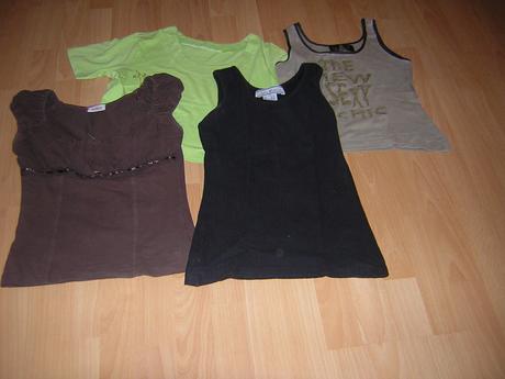 Balík dámskych tričiek vel.36-38, m