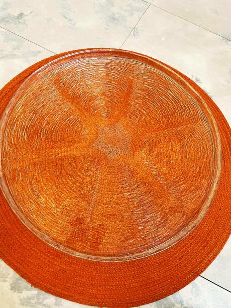 Sklenená servírovacia misa bohemia, 