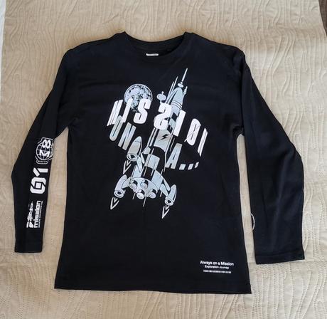 Tričko dlhý rukáv velk  140, f&f,140