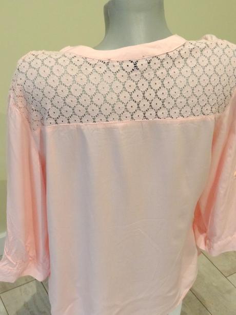 Ružová blúzka s čipkou, gate,l