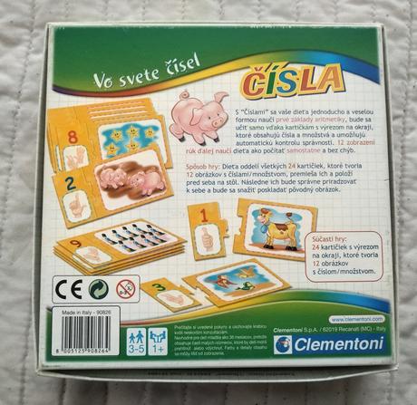 Edukačná hra trefl čísla,