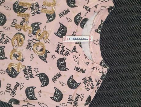 Pohodlné šaty mačky, coccodrillo,98