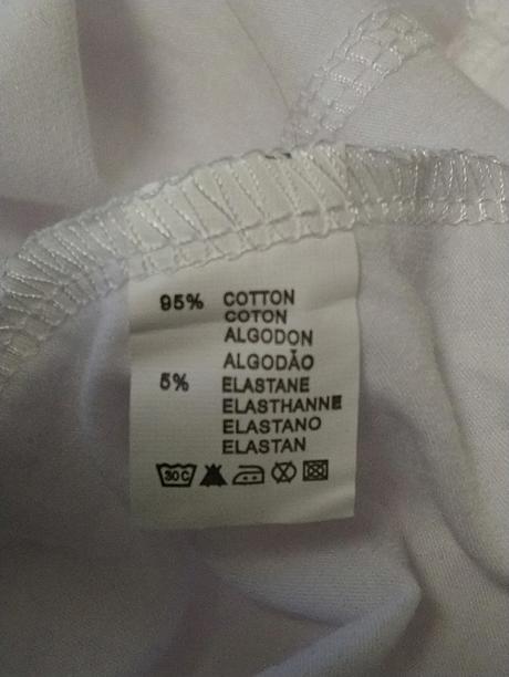 Dámsky elastický biely top, n-feel, l, l