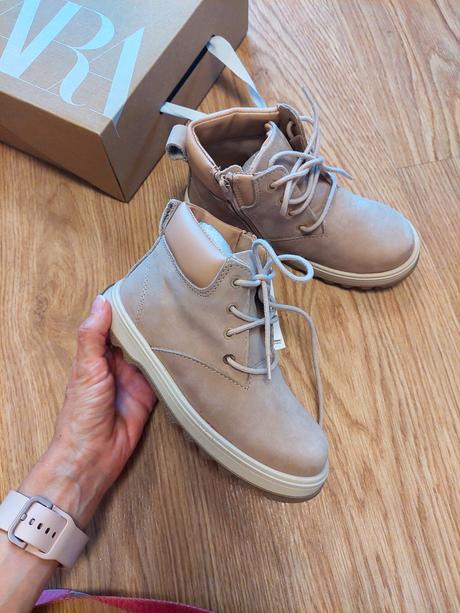 Kozene cizmy na zips zara 28 leather, zara,28