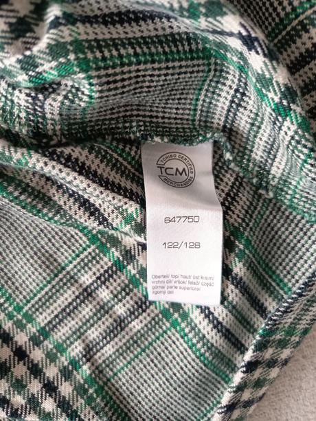 Nové mikinove šaty 12/128 tchibo, tchibo,122