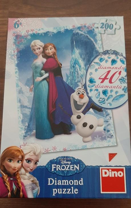 Puzzle 200 ľadové kráľovstvo, 