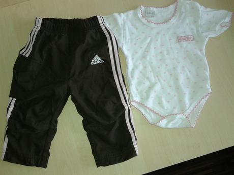 Adidas šuštaky+body, adidas,68