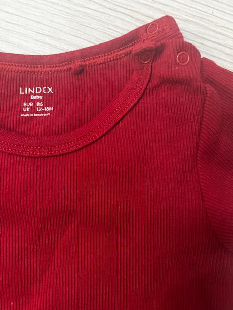 Lindex rastúce červene body vo výbornom stave, lindex,86