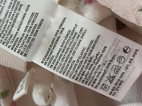 Letná sukňa, h&m,xs