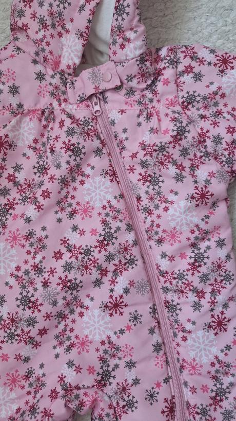 Zimný overal pre bábätko, veľkosť 50/56, 56